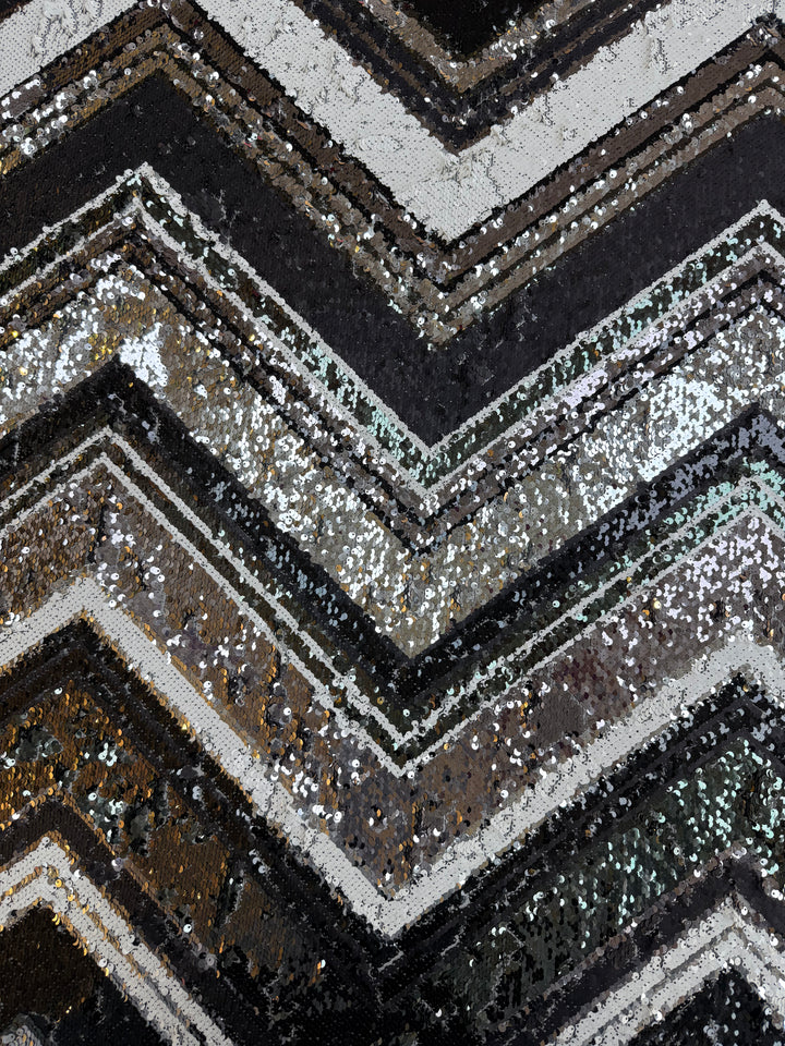 Italian Luxury Hand-Beaded Haute Couture Fabric (1 Piece = 2 Meter)