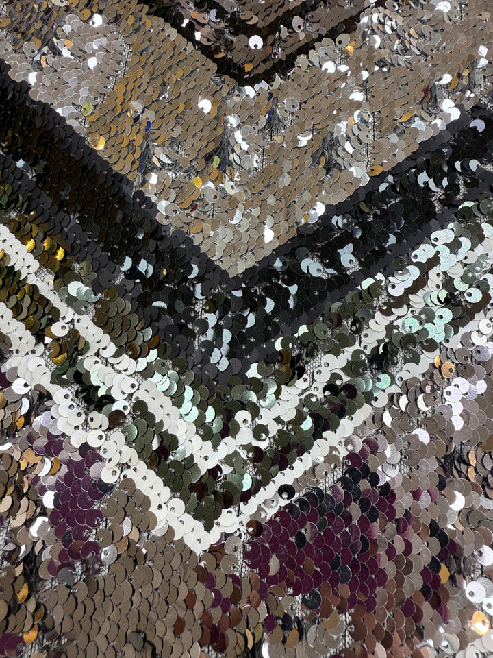 Italian Luxury Hand-Beaded Haute Couture Fabric (1 Piece = 2 Meter)
